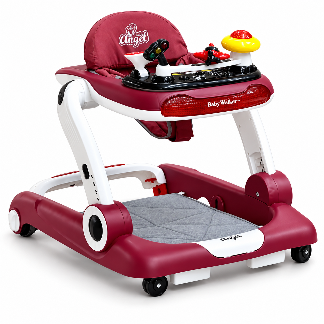 روروئک کودک بیبی انجل مدل Baby Walker موزیکال و تنظیم ارتفاع